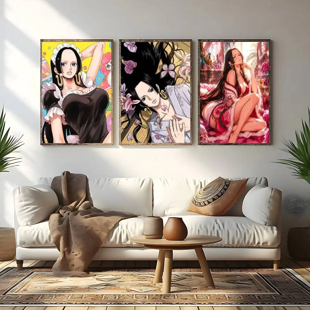 Boa Hancock One Piece Poster Canvas Print Poster Vintage Classic Art Print Living Room Home Decor Art Poster Gifts