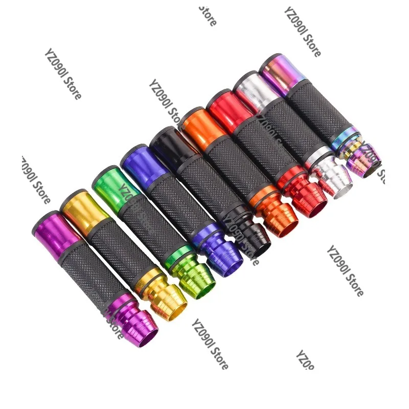 CNC Modified Rubber Handlebar Grips Universal Non-slip Handle Cover Motorcycle Refit Accessories