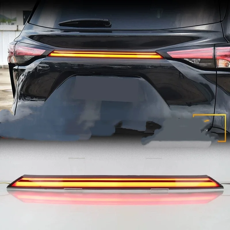 Taillight through light for Toyota Previa convert Rear Center Car Light Brake Light Daytime Running Light
