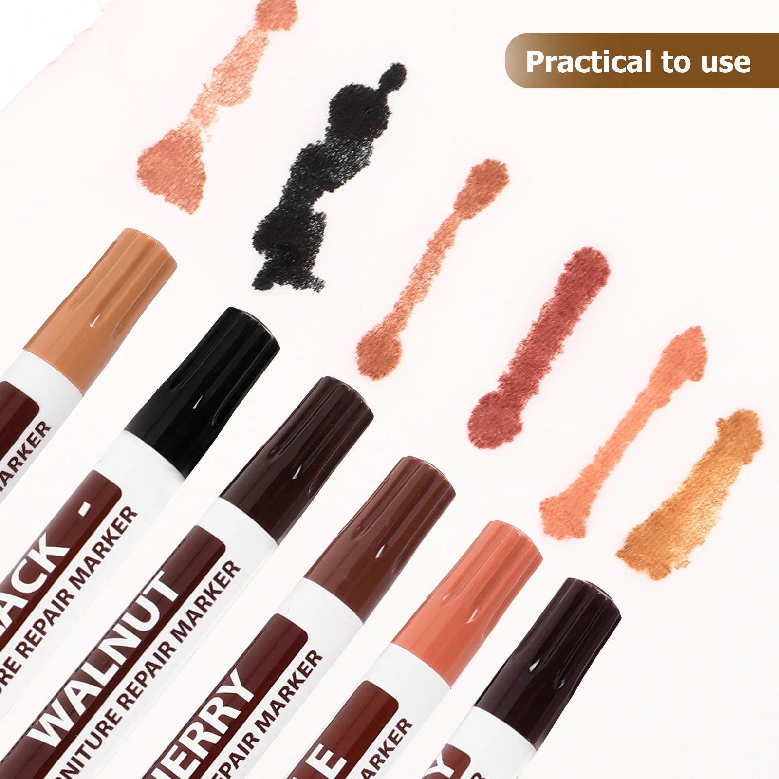 مريحة أقلام الرسم الأثاث اللمس متابعة مجموعة طقم تصليح الخشب الطابق خدش المثبت تلوين الطلاء أداة ديكور المنزل المعونة