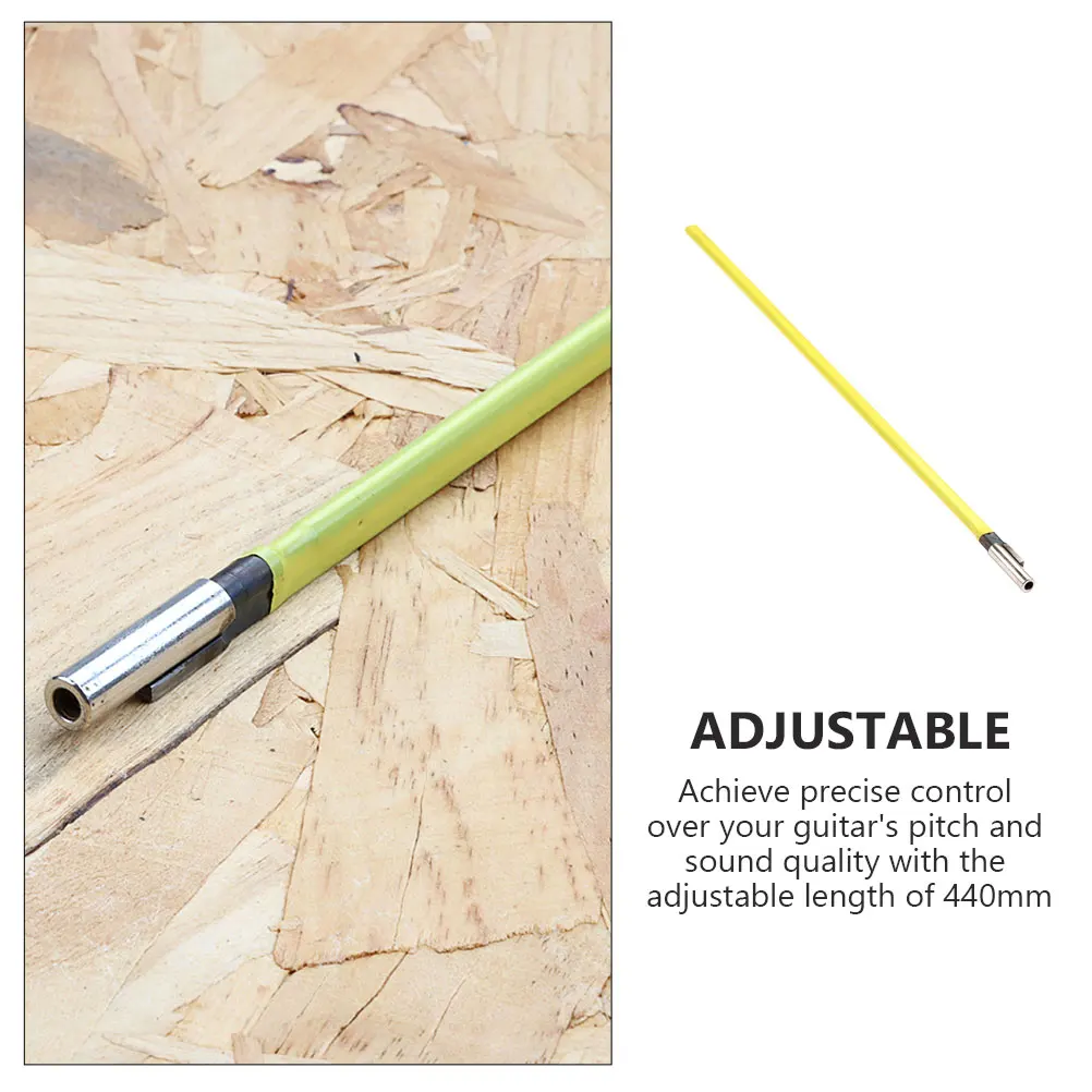 

Guitar Truss Rod 440Mm Metal Adjustable Length Reliable Electric Guitar Neck Truss Rod Musical Instrument Parts Supplies