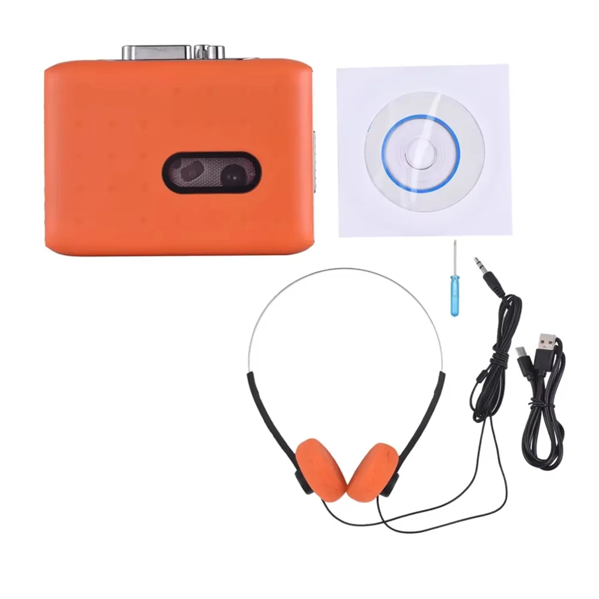 كاسيت A20M إلى مشغل MP3 مشغل شريط صغير محول MP3 ميكروفون مدمج 3.5 ملم مدخل سماعة الرأس ملحقات الموسيقى الإلكترونية