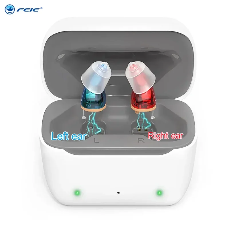 2025 New Mini Digital Rechargeable in-Ear Hearing AIDS, Hearing AIDS For The Elderly And Young, Volume Amplifier