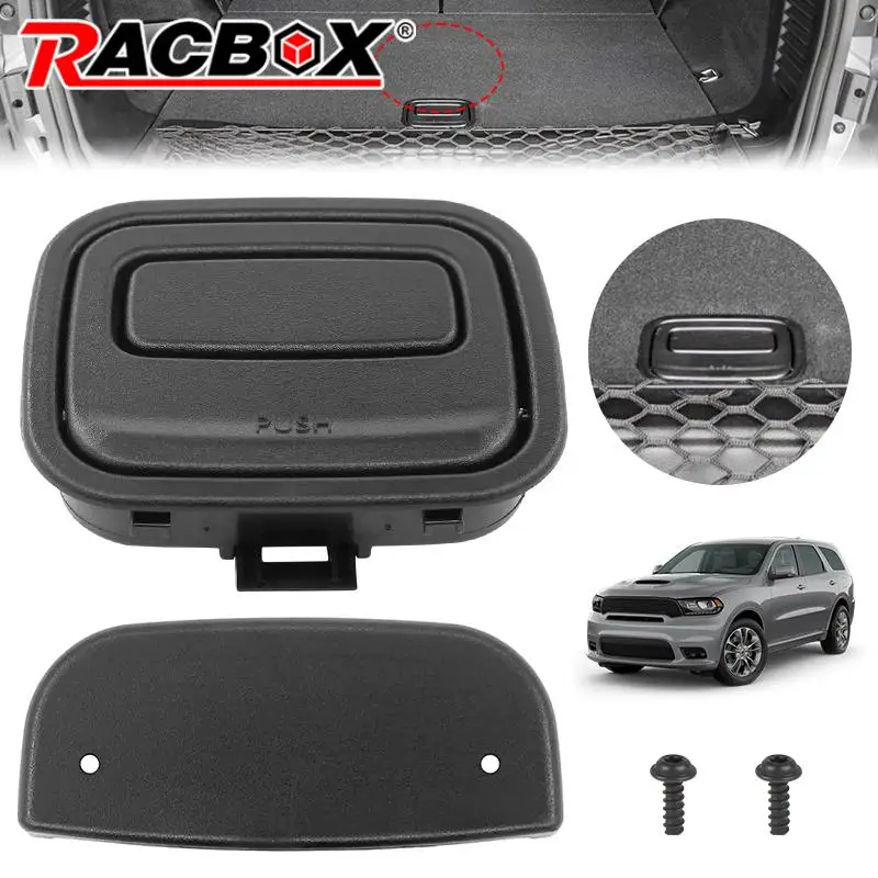 Black Cargo Latch Release Handle For Dodge Durango 2013-2022 Gradn Cherokee 2014 2015 2016 6BE97DX9AB 6BE97DX9AA Replace Part