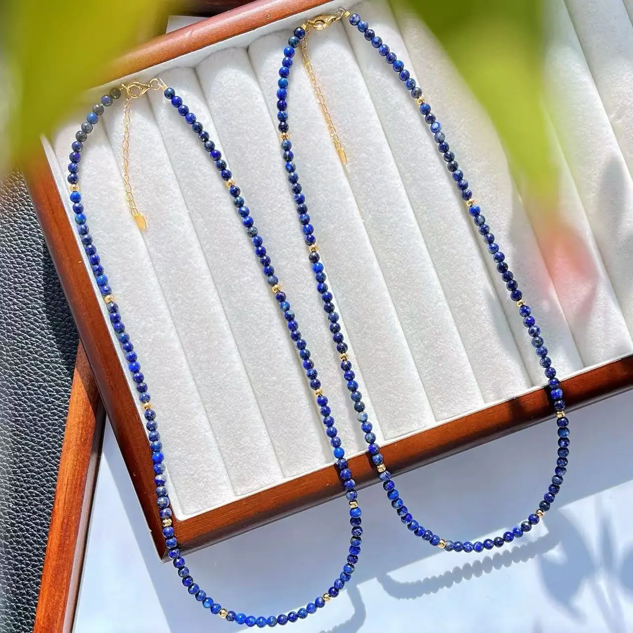 925 Sterling Silver Vintage Natural Lapis Lazuli Designer Choker Necklace, Royal Blue Gemstone with Layering Chain for Women