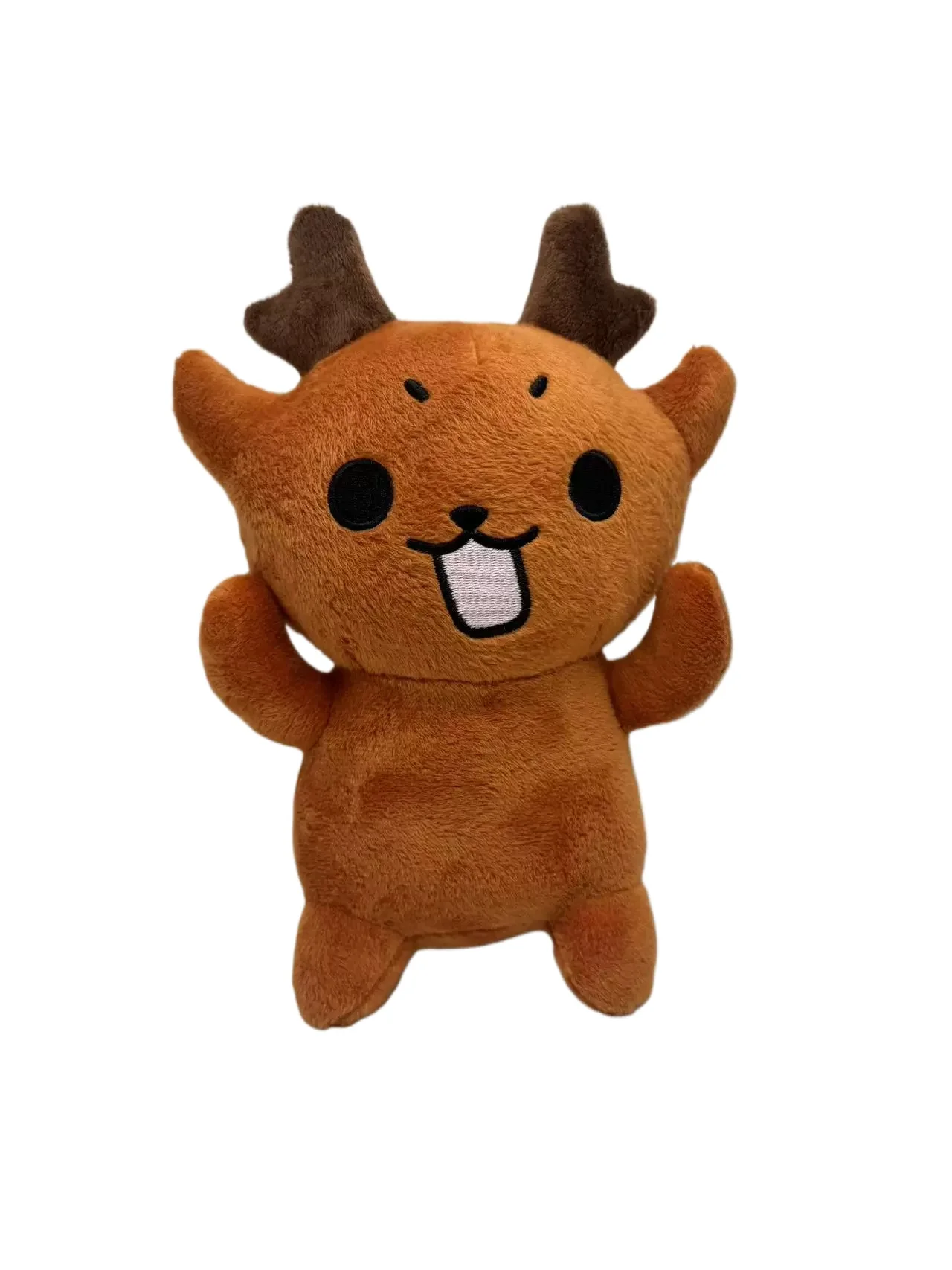 2026 Nuovo 99 notti nella foresta gioco di peluche merce marrone stand e sedersi alce cervo gufo bianco bambola di pezza cuscino per regali per bambini