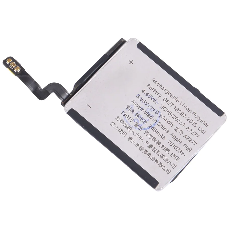 For Apple Watch SE 40mm A2277 2020 245mAh Li-ion Battery