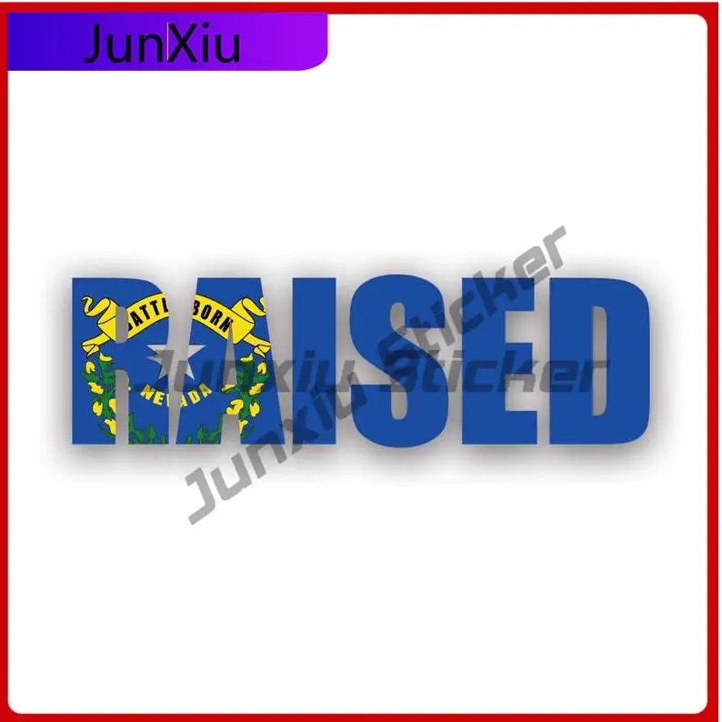 

Nevada Raised State Flag Sticker Uv Protected Decalsnative Pride Resident Local Nv Car Sticker Vinyl Decal Waterproof Durable