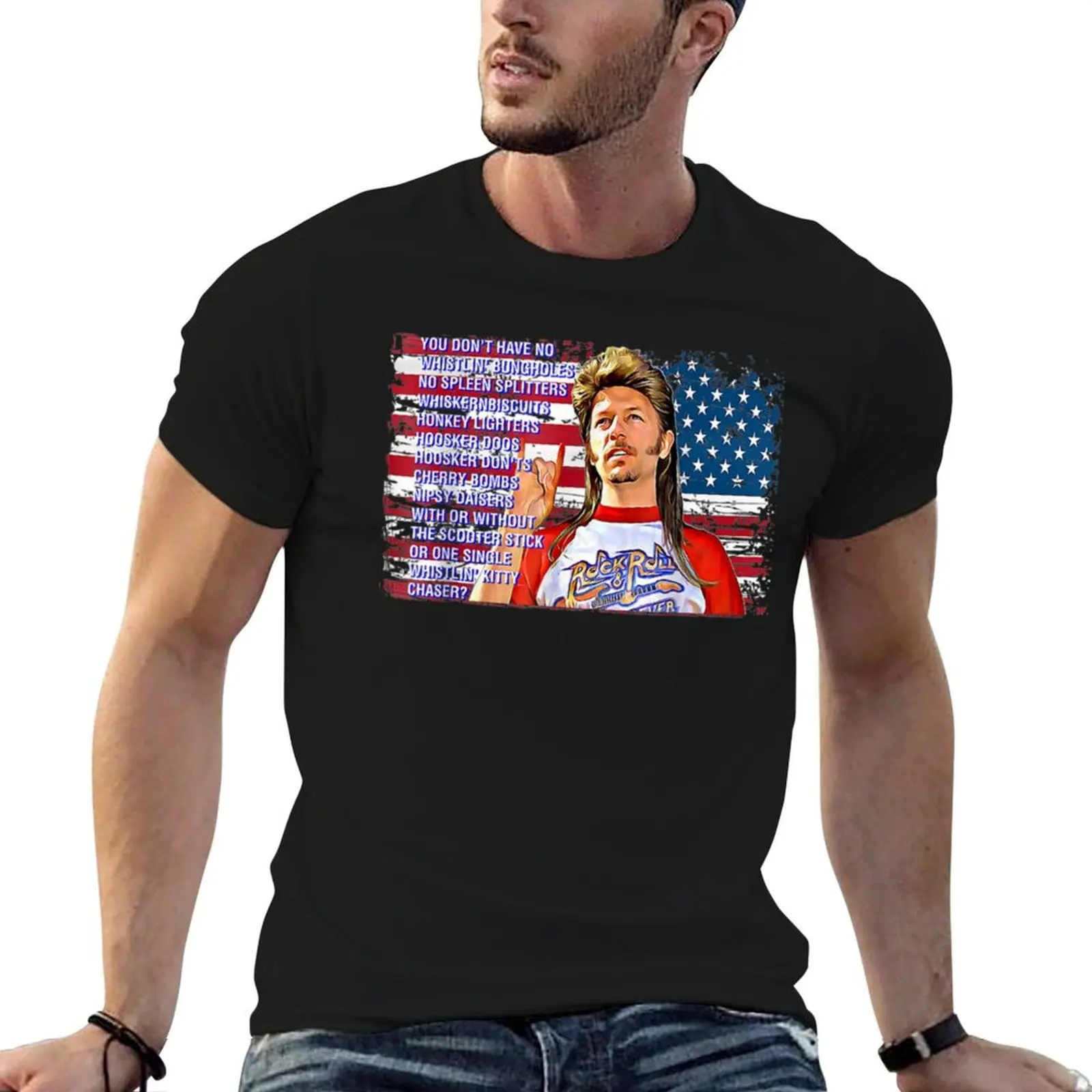 Happy 4th Of July Merica T-Shirt Simple Line Art Print Tee