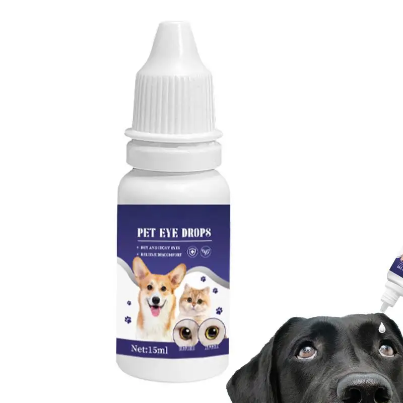 Pet Eye Drops Eye Drops For Cats Cat Eye Care 15ml Mild Safe Plant Extract Prevents Tear Stains Ensures Runny & Dry Eye