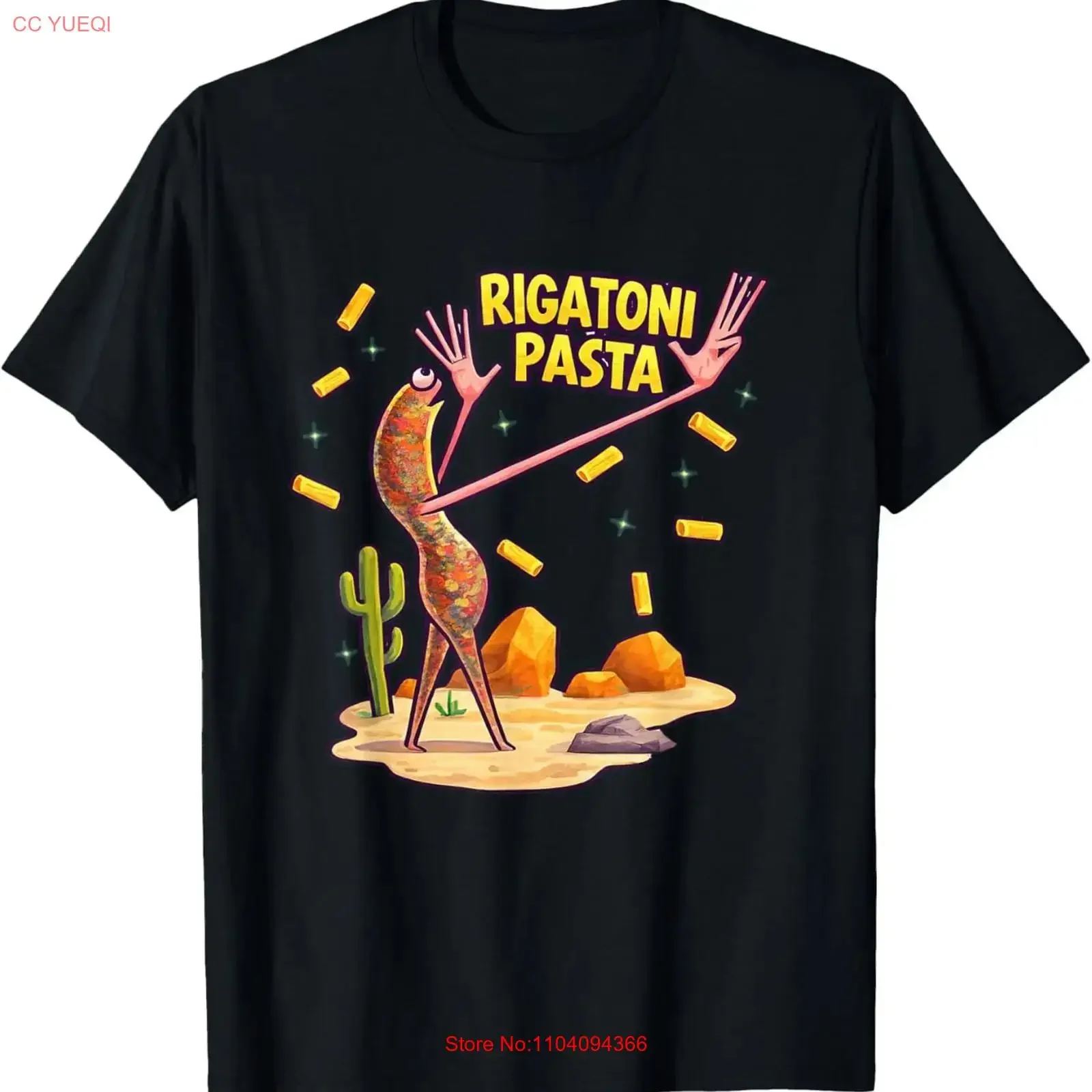 Marcus Worm Rigatoni Pasta s Apparel T Shirt vintage Washed graphic Versatile Stretched Slightly streetwear