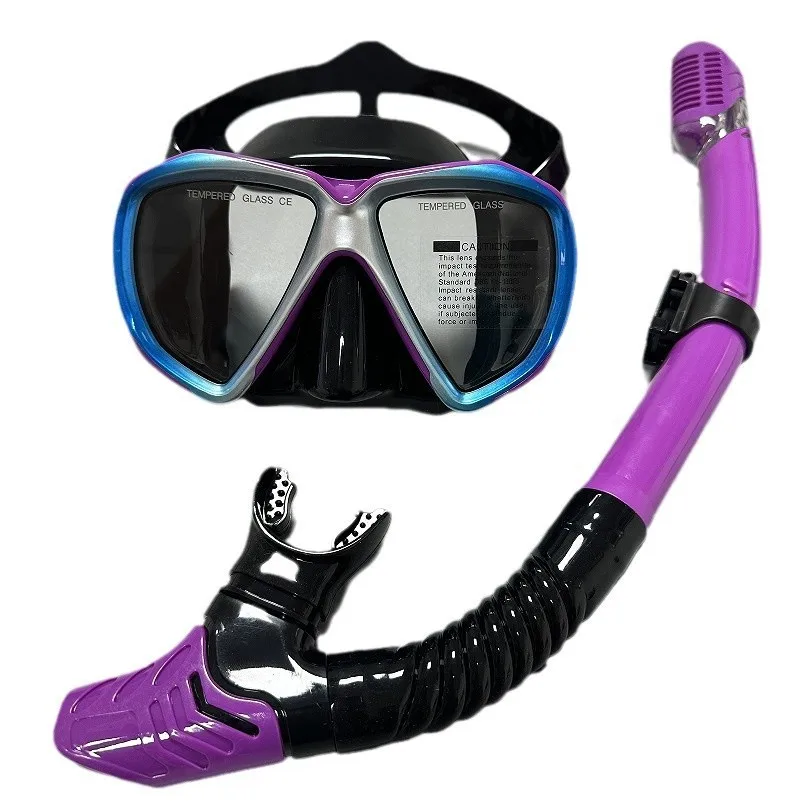 قناع الغوص HB للبالغين ، تنورة سيليكون ، نظارات مضادة للضباب ، عدة الغوص ، معدات السباحة #3