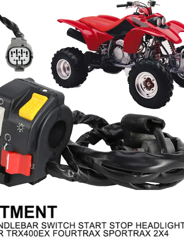 Multifunctional combination switch for honda TRX400EX ATV