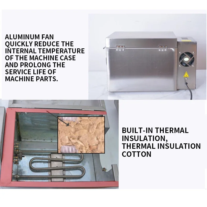 MSDC-5 커피 로스터 콩 베이킹 기계 커피 콩/땅콩/해바라기 씨앗 로스팅 기계 1800w