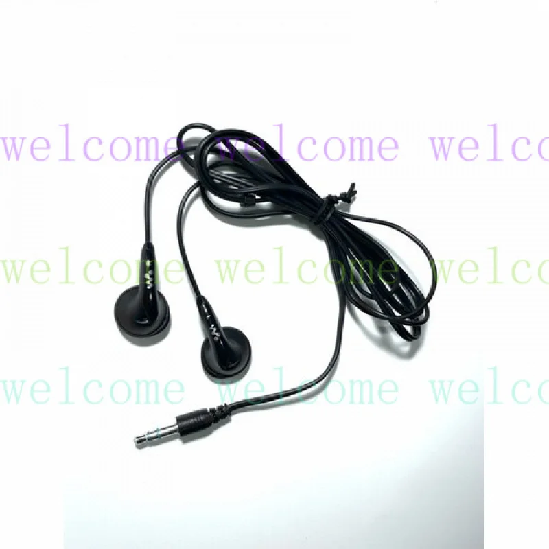 

Vintage For Sony MDR-E804 Walkman-Branded Wired Earbuds • In-Ear Headphones • Black