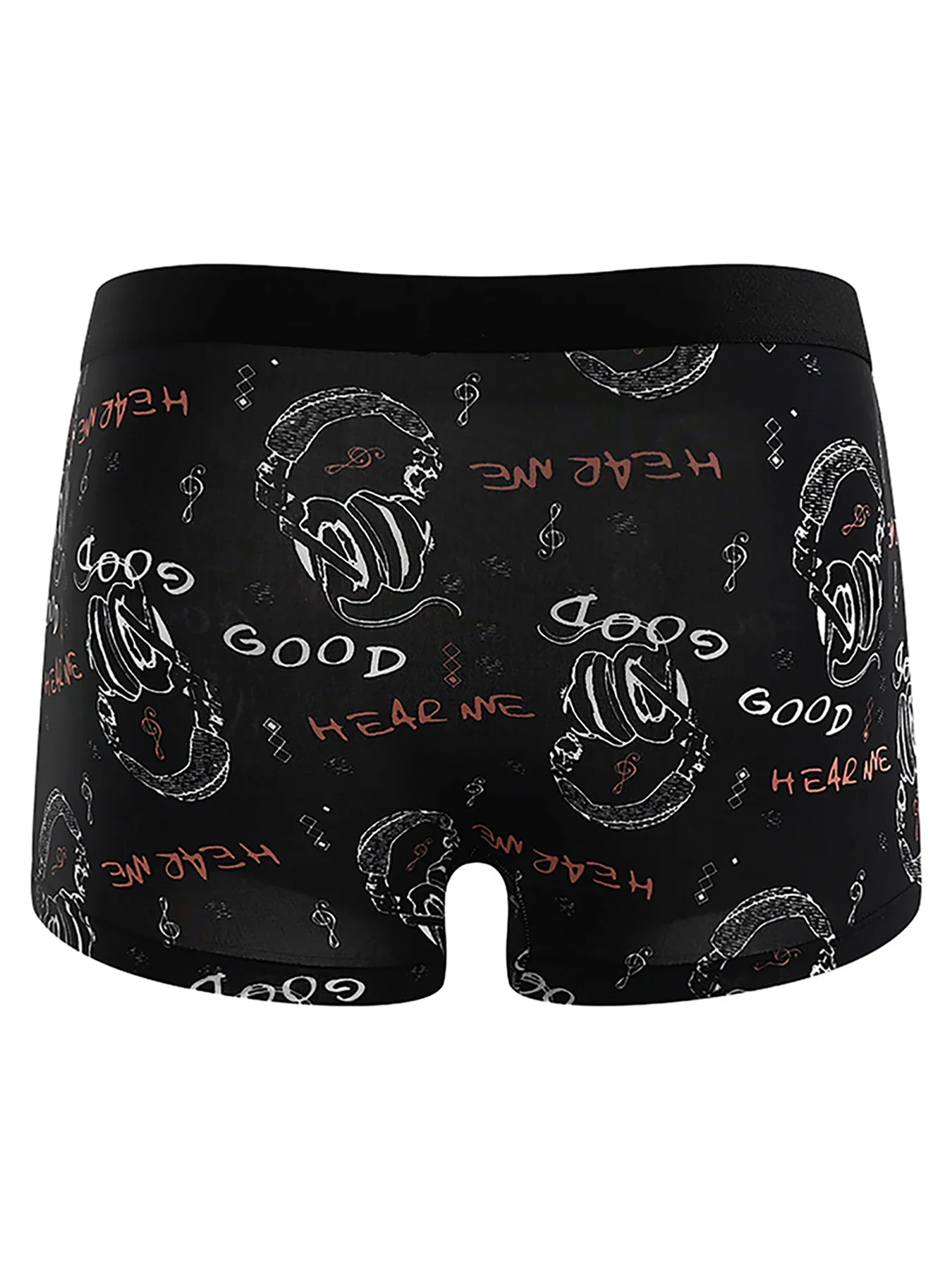 4PCS personalized, fashionable and cool patterned men's briefs that are soft and skin-friendly