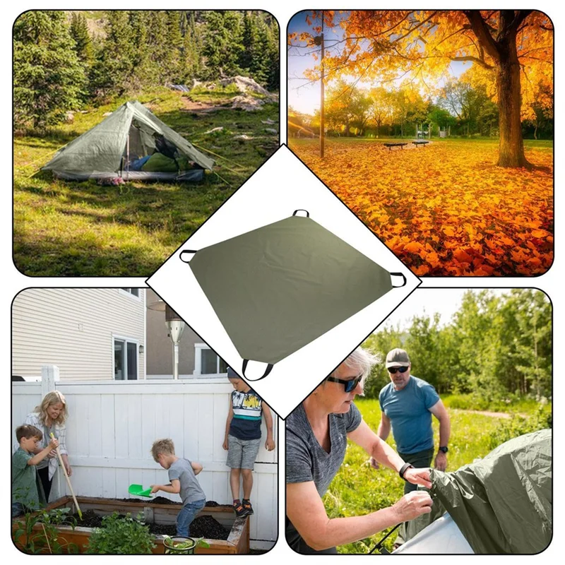

B45C Leaf Collector, Leaf Bag, Folding Garden Bag, Reusable Leaf Bag Garden Bag Collector Is Waterproof And Clean 2Pcs