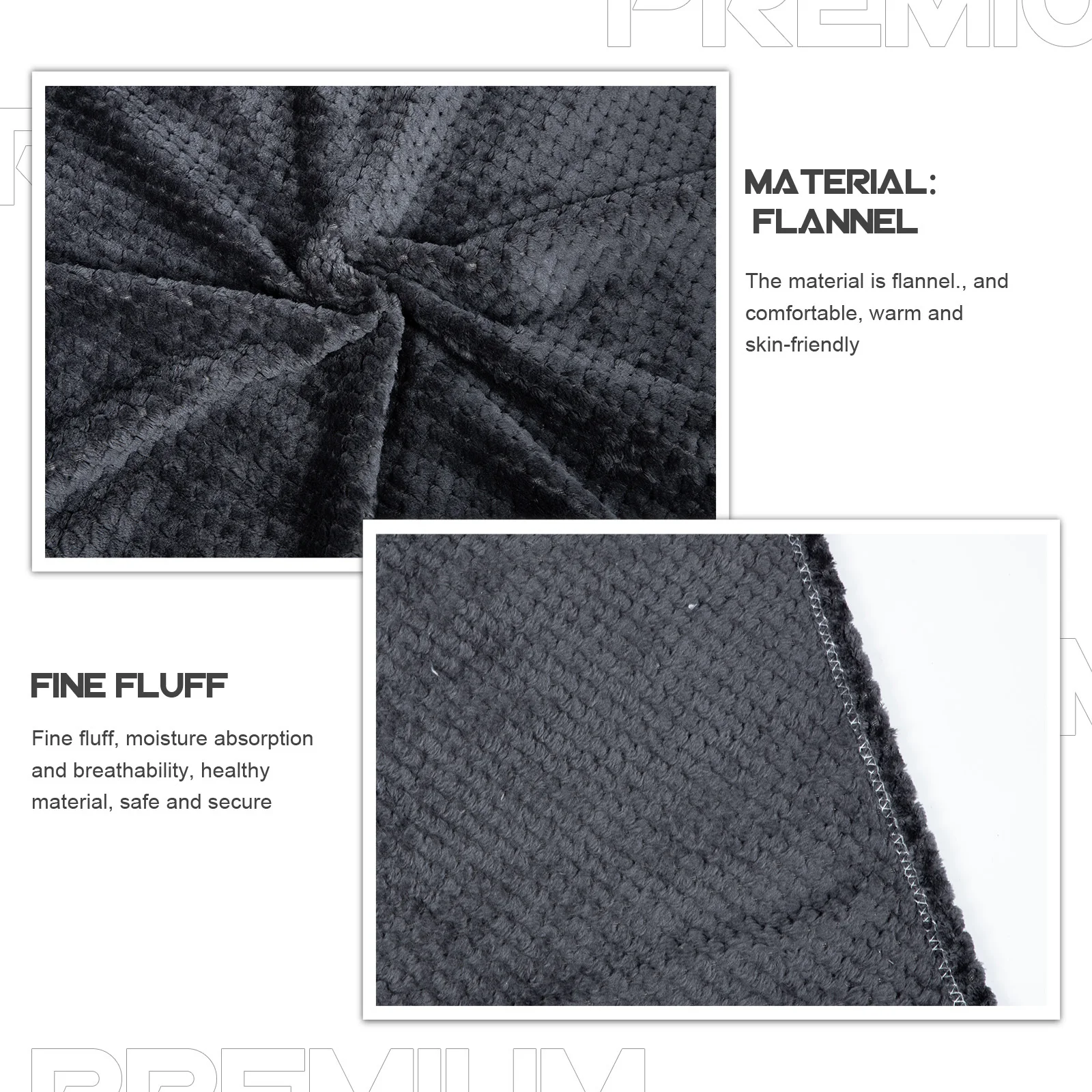 

Warm Flannel Throw Blanket for Adults and Children Gentle on Skin Breathable Lightweight Blanket Perfect for Home Travel Office