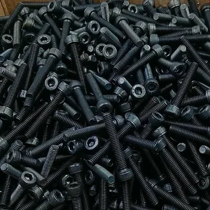 The black hexagon enchants the main cap of the socket, Allen, stainless steel screw, DIN912, M1.6, M2, M2.5, M3, M5, M6, M8, 304 A2, Category 12.9, 5-50 PCES 8 MAIN SALES SALES - №2