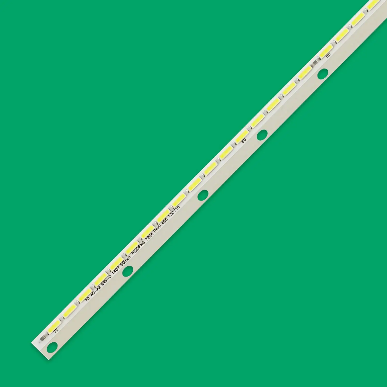 LED backlight strip For Sharp LC-50LE762E LC-50LE760E LC-50PF8575 LC-50FA8200 LUX0150003 LC-50FX7445F 50inch 7020PKG 72EA