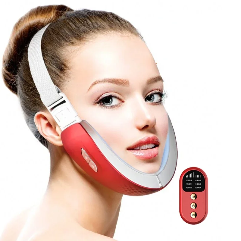 

Hot Products EMS Vibration RF V Shape Other Home Use Equipment Skin Beauty Tools Device Face Massager