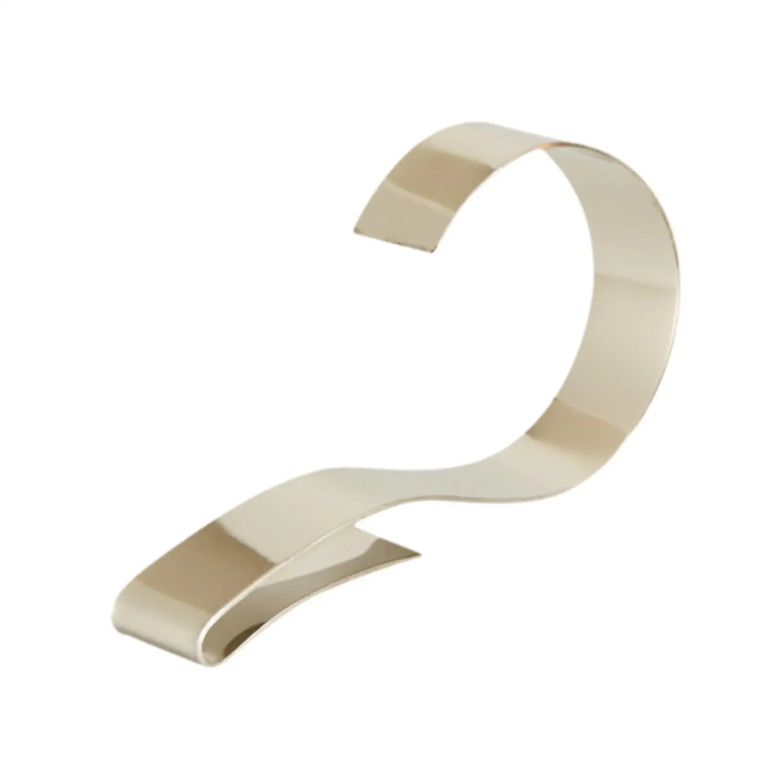 Belt Display Case S Shaped Wear Resistant Decorative Belt Bracket for Store Display Props Men and Women Belt Home Use Bedroom