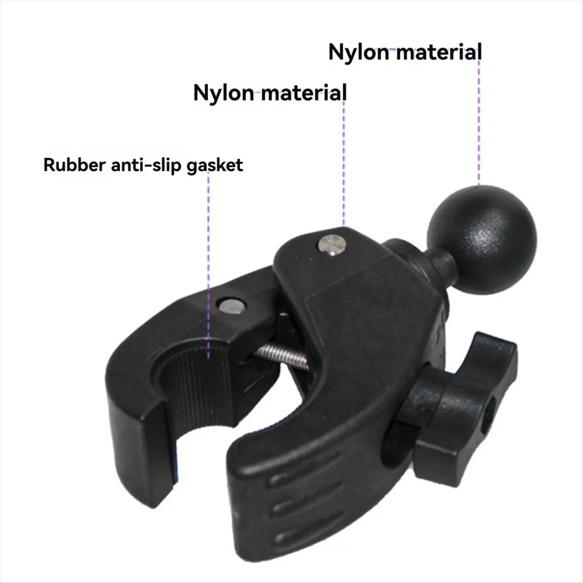 Top Sale 1.5 Inch Ball Head Super Clamp Holder for 17-38mm Tube Sizes Super on Sale for Car Industry Rail Rods for
