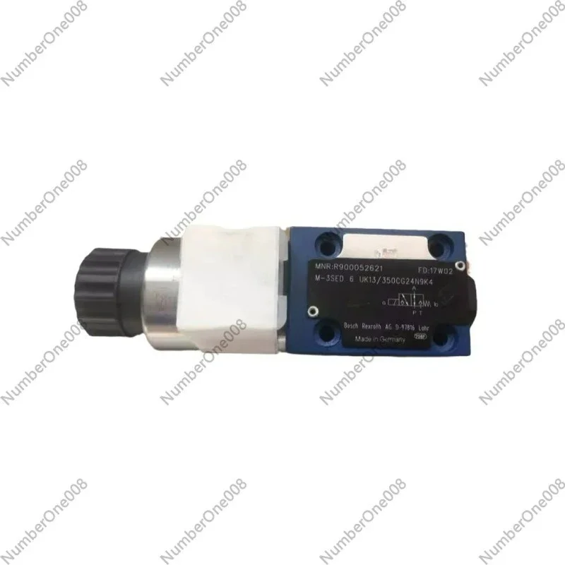 

Hydraulic Directional Valve M-3SED6CK1X/350CG24N9K4, Solenoid Poppet Valve 24V DC, 350 bar High Pressure for Rexroth