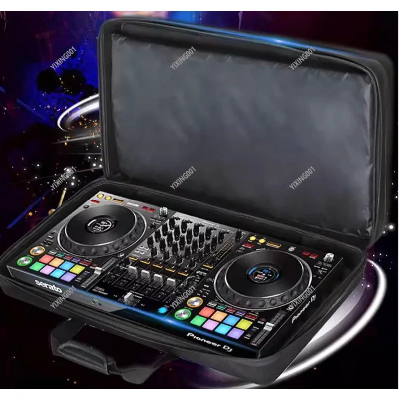 DJ Controller Equipment Hard Case Package - Compatible with FLX4/RX3/RR, Shockproof Padding, Portable for Stage & Travel