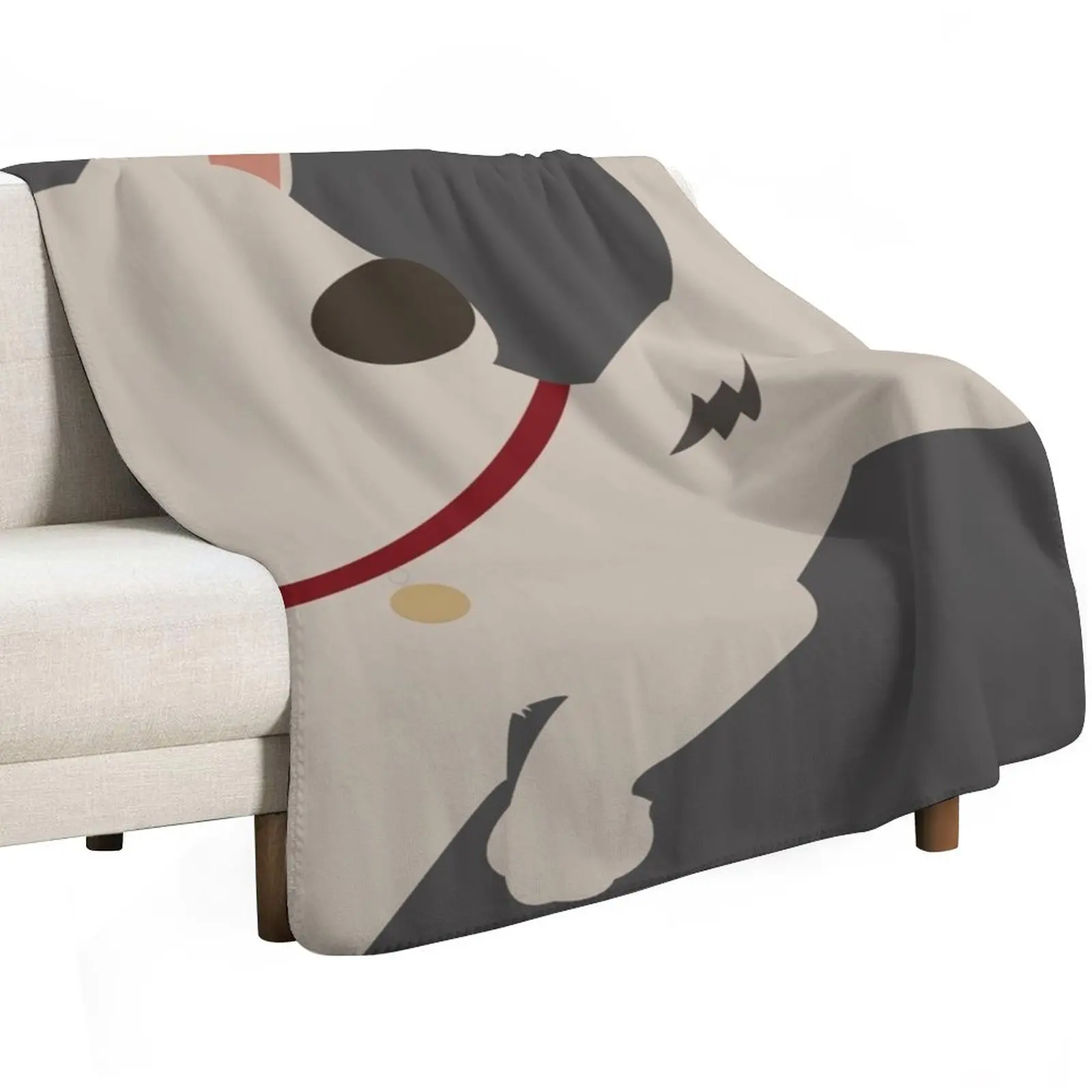 Bolt the super dog Throw Blanket Vintage bed plaid Bed linens Decorative Sofa Thin Shaggy Blankets