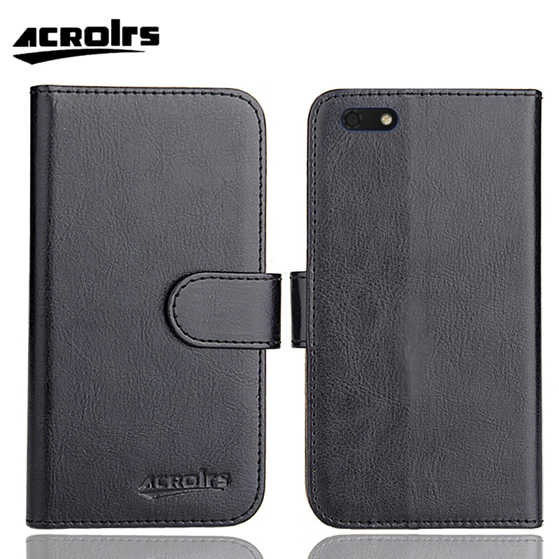 For Huawei Y5 Prime 2018 Case 5.45" 6 Colors Luxury Side Flip Customize Soft Leather Phone Protective Card Wallet Cover Bags