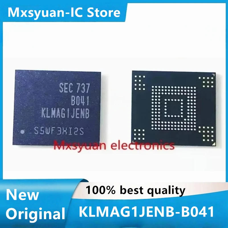 

100% original 10PCS/LOT KLMAG1JENB-B041 KLMAG1JENB B041 BGA153EMMC 5.1 16GB In Stock