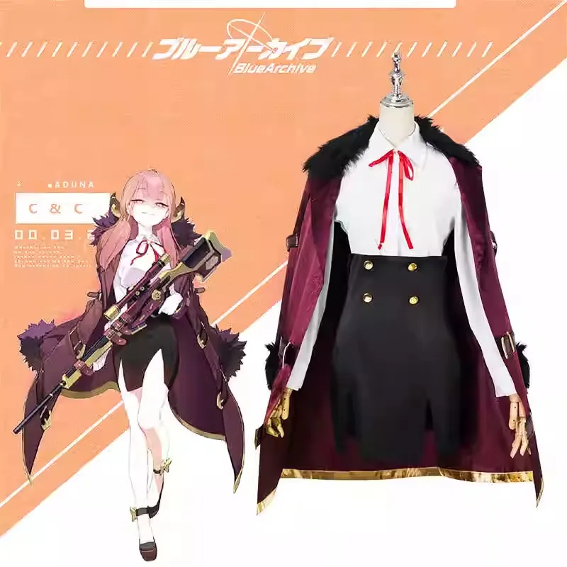 

Cosplay Costume Of Aru Ruka Amel From "Blue Archive" - Aelu Cosplay