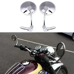 Universal Chrome Round Motorcycle 7/8