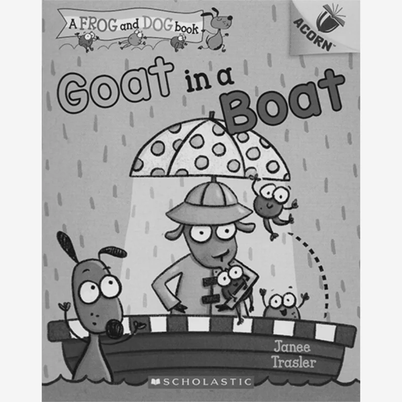 A Frog And Dog Book 02 Goat In A Boat Janee Trasler SCHOs Domestic Selfoperated ZY 9781338540420 Book