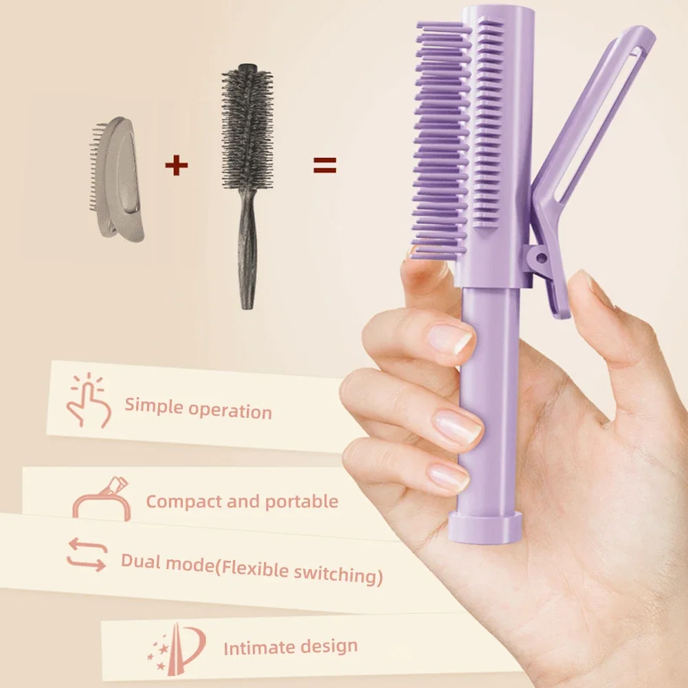 หวีดัดผมปรับขนาดได้, ส่วนหัวสูง, คลิปดัดผมแบบพกพา, เครื่องมือจัดแต่งทรงผมที่คาดผม, เตารีดดัดผมจัดแต่งทรงผม