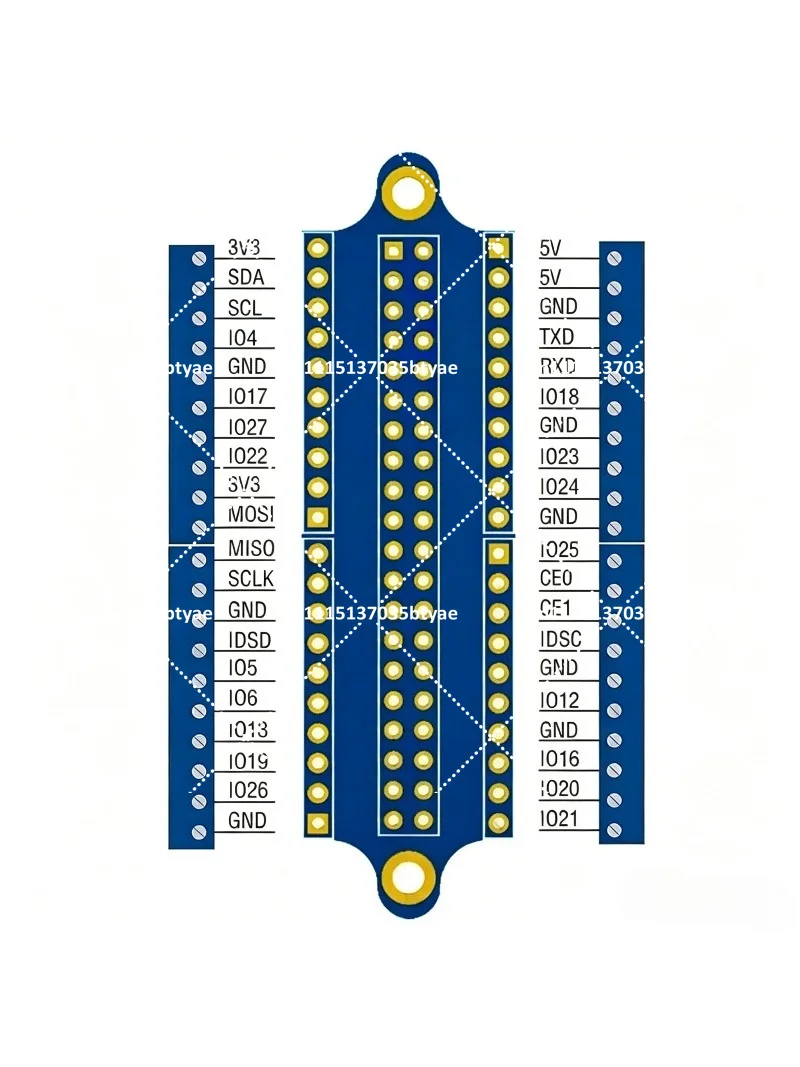 for  GPIO Screw Terminal Expansion Board,Screw Terminal Block Breakout Module Board for  4B/3B+
