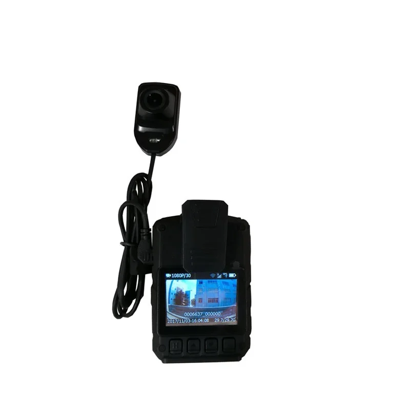 Expert Durable 4G On-Site HD Audio-Video Recorder with Facial Capture & Recognition for Security Escort Patrol
