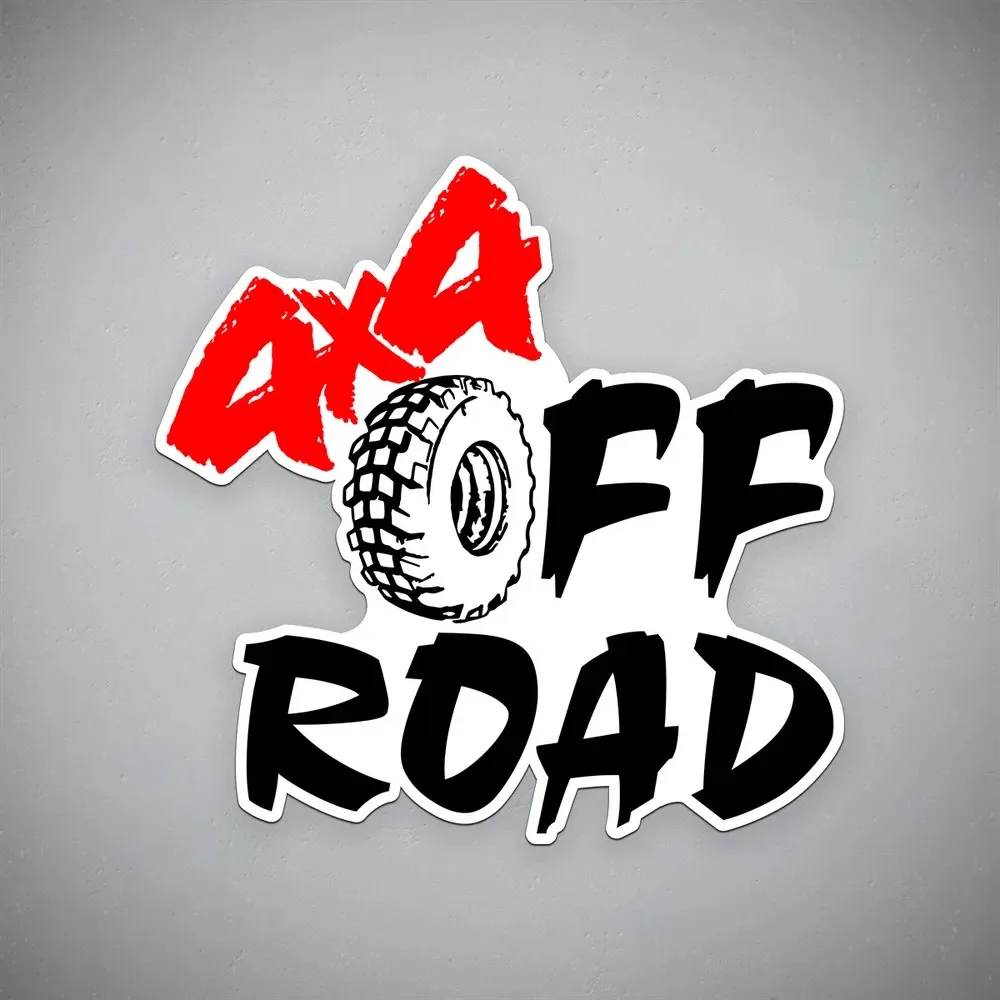 

Vinyl stickers for car "Wheel Offroad" Scratch-proof Accessories Camper Windows Windshield Laptop Stickers