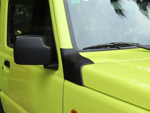 Imagen 2 del producto Cubierta de ángulo de motor de coche, cubierta decorativa para capó, protectores embellecedores para Suzuki Jimny JB64 JB74 2019-2025, accesorios exteriores