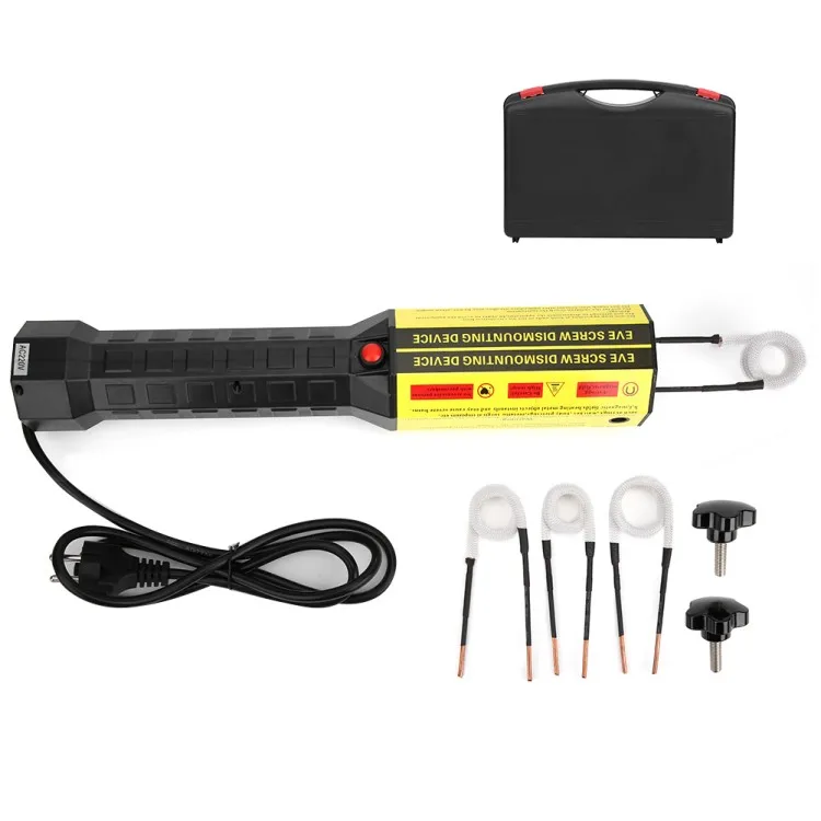 【Premium Hot Selling 】Handheld Electromagnetic Induction Heater 1200 Watt Flame-free Rust Screw Bolt Heating Disassembly Tool