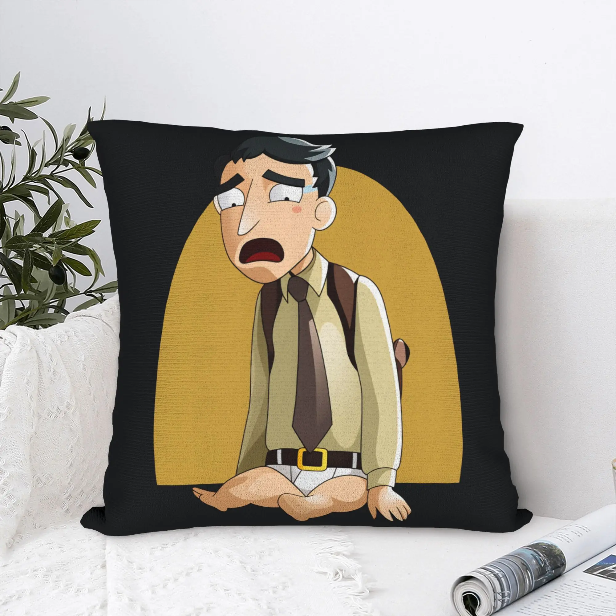 Father Day Dad Est 2026 Papa Pillow Cover  Custom Cushion Cover Vintage Pillow Case For Living Room Sofa