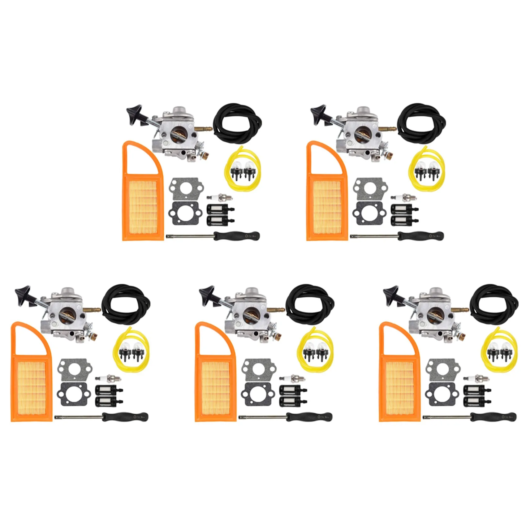 A76K 5X BR 600 Carburetor Air Filter Fuel Carb Repower Kit For Stihl BR500 BR550 BR600 Backpack Blower Leaf Blower Parts