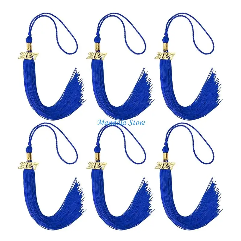 U2JC Graduation Display Tassels Set of 6 for Commencement Group Use