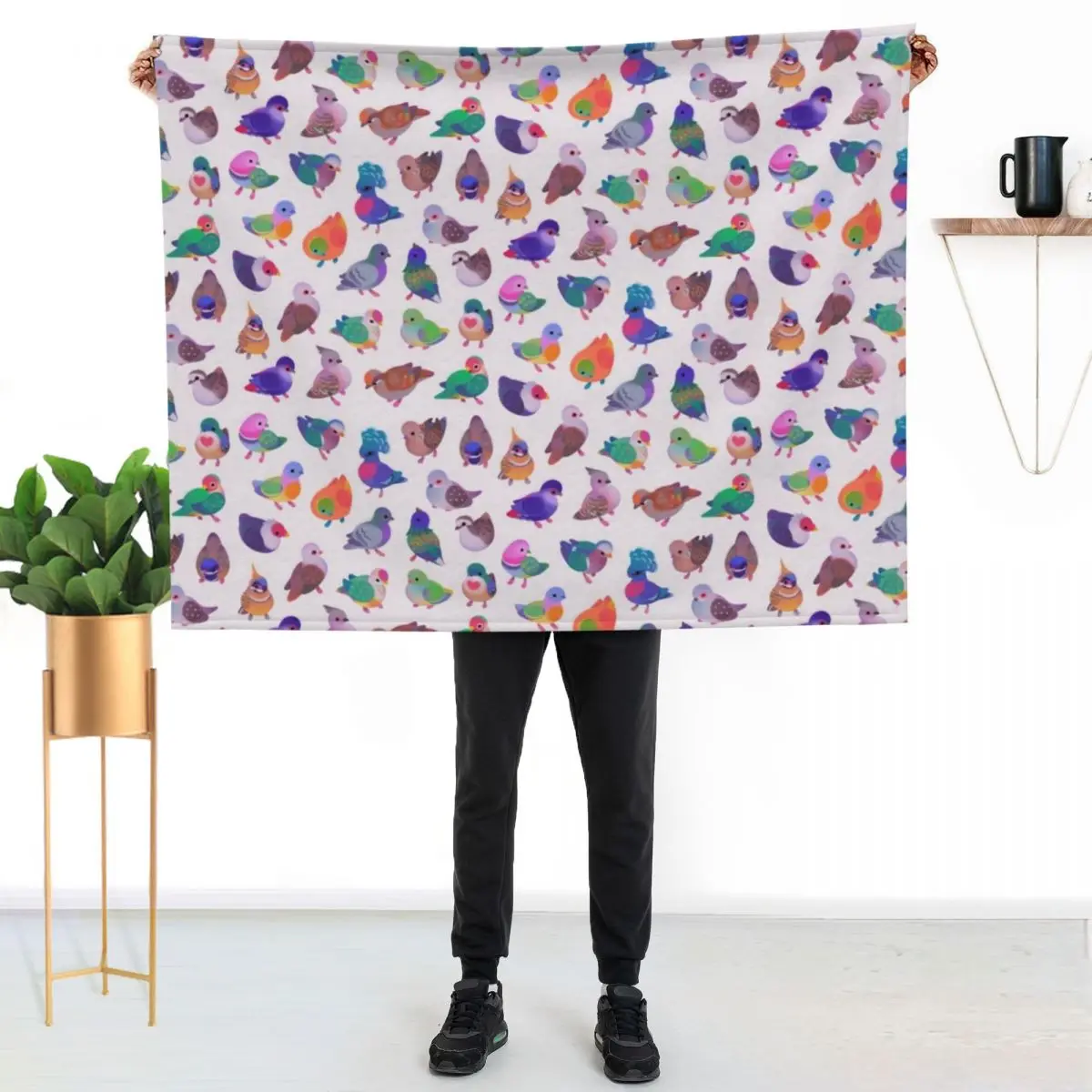 Wild pigeon -light, name Throw Blanket Sofa Quilt Thins Blankets For Bed Hairys Bed linens Multi-Purpose Blankets