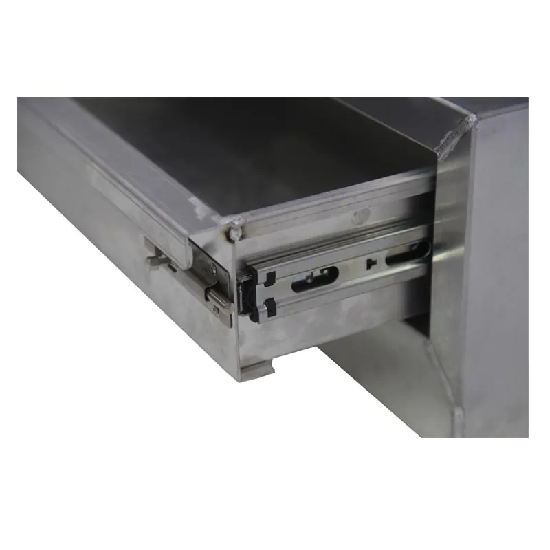 Custom Aluminum Drawer 1220mm Aluminium Toolbox Canopy Camper Tool Box Drawer Unit 1400D with Heavy Duty for Storage