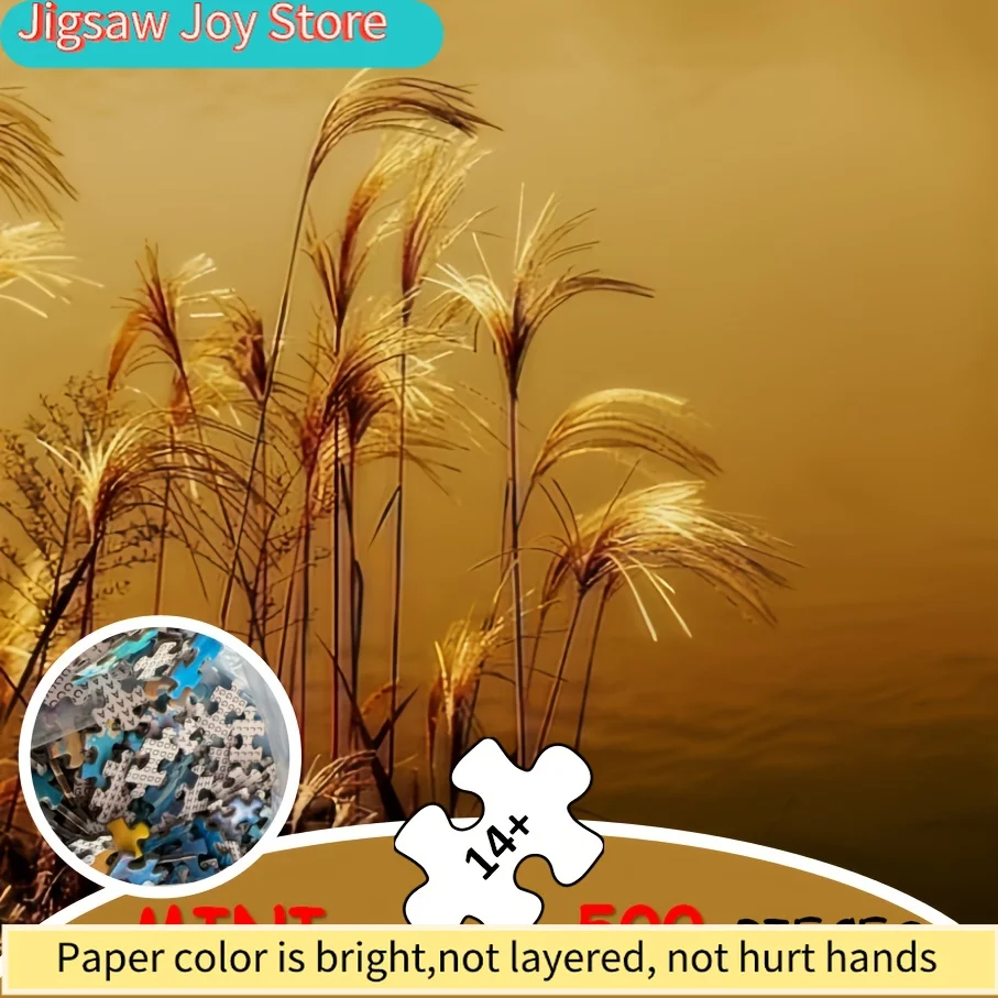 1 Caja de Rompecabezas para Adultos, Ditch Reed, para Juegos de Fiesta y Actividades entre Familiares y Amigos, Divertido y Educativo