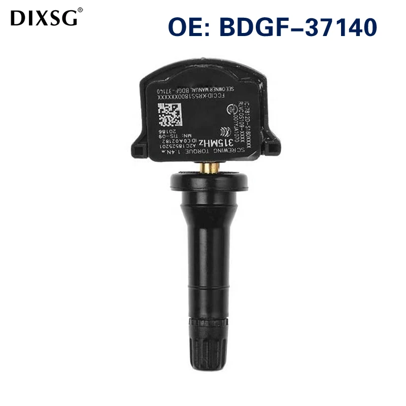 Sensor de pressão dos pneus MAZDA, BDGF-37140, TPMS Sensor, 315MHz, 3, 6, CX3, CX9, BDGF-37140