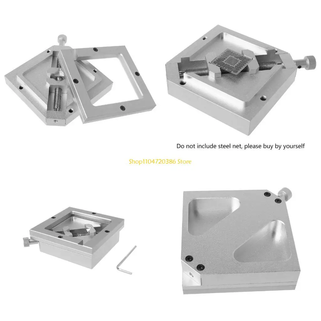

K0EA HT-90 BGA Reballing Station Directly Heated Stencil Holder Jig for Chips Rework