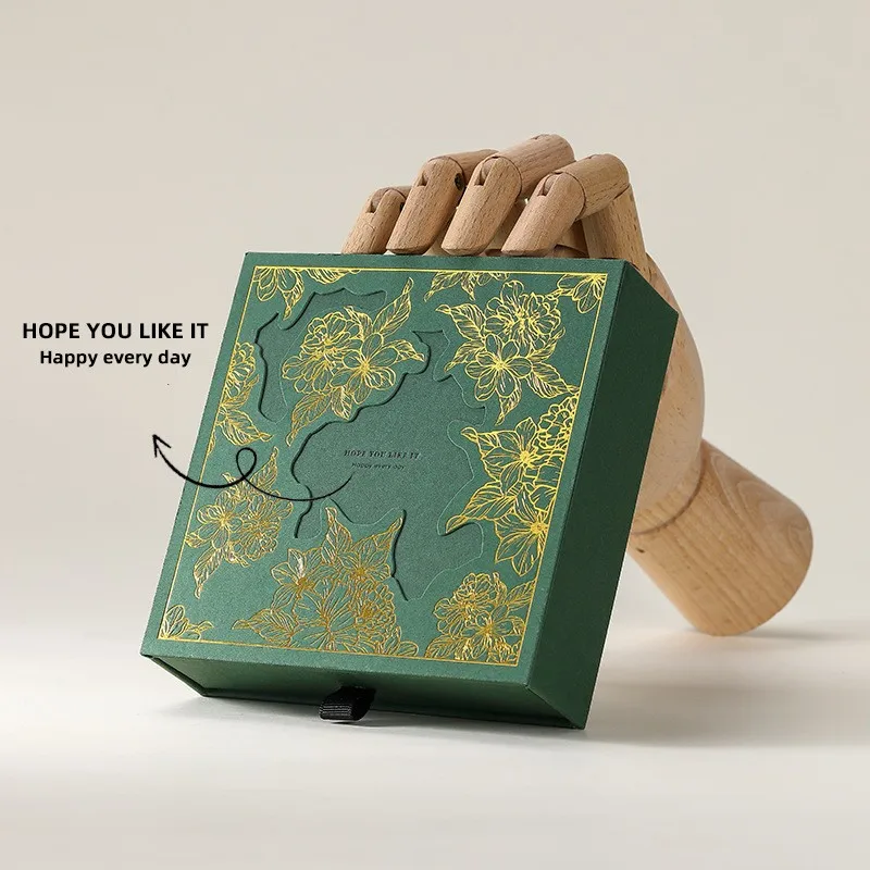 

Китайская шкатулка для драгоценностей с мягкой подкладкой, полая шкатулка для драгоценностей с тиснением, шкатулка для хранения сережек, художественная для органайзера ящика для ювелирных изделий